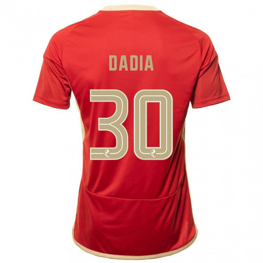 Hombre Camiseta Or Dadia #30 Rojo 1ª Equipación 2023/24 La Camisa Perú