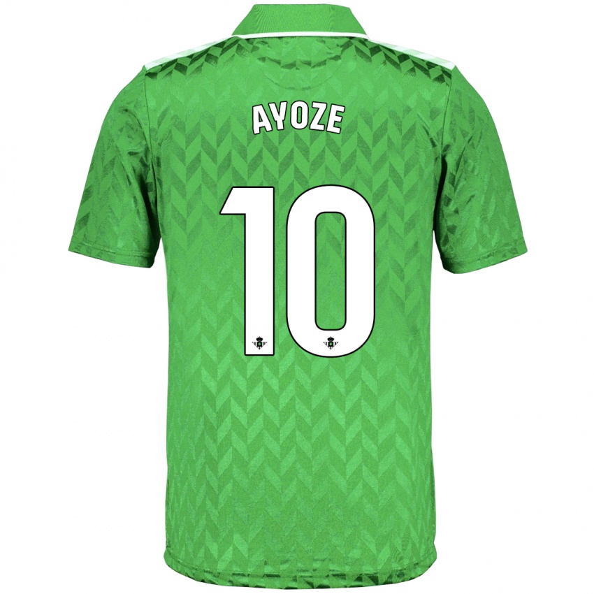 Hombre Camiseta Ayoze Pérez #10 Verde 2ª Equipación 2023/24 La Camisa Perú