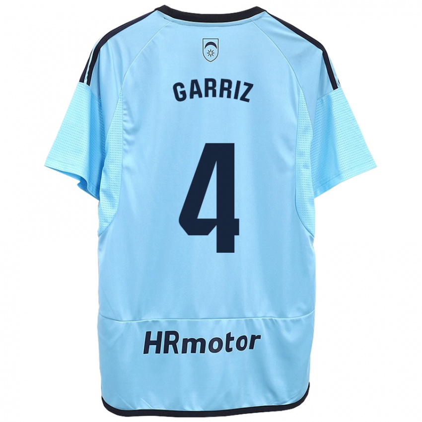 Hombre Camiseta Ibaider Garriz #4 Azul 2ª Equipación 2023/24 La Camisa Perú