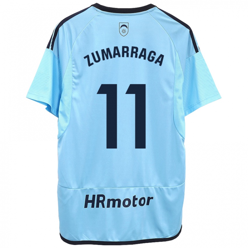 Hombre Camiseta Aitana Zumárraga Garde #11 Azul 2ª Equipación 2023/24 La Camisa Perú