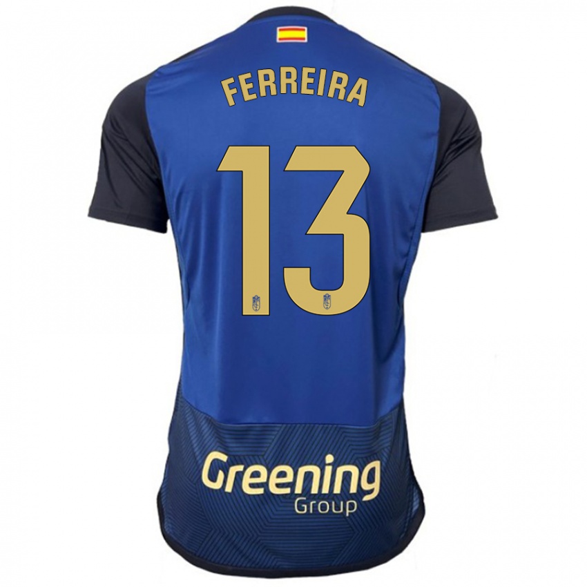 Hombre Camiseta Andre Ferreira #13 Armada 2ª Equipación 2023/24 La Camisa Perú