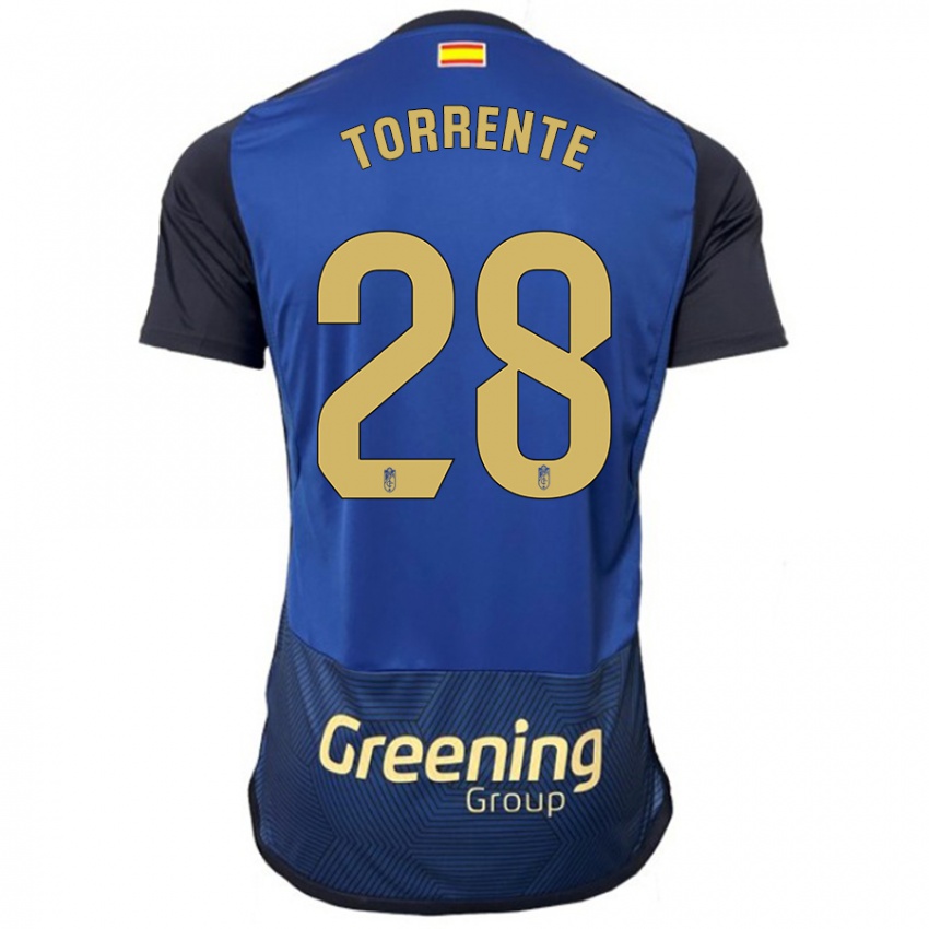 Hombre Camiseta Raúl Torrente #28 Armada 2ª Equipación 2023/24 La Camisa Perú