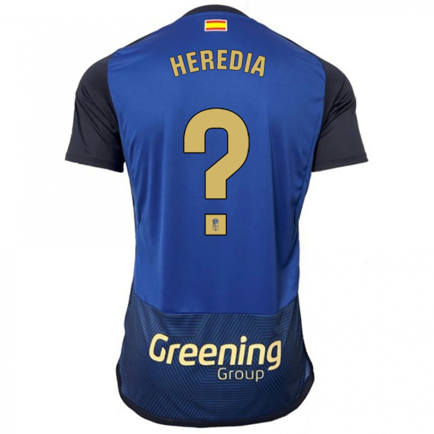 Hombre Camiseta Adri Heredia #0 Armada 2ª Equipación 2023/24 La Camisa Perú