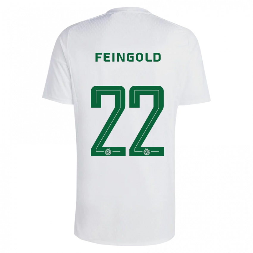 Hombre Camiseta Ilay Feingold #22 Verde Azul 2ª Equipación 2023/24 La Camisa Perú