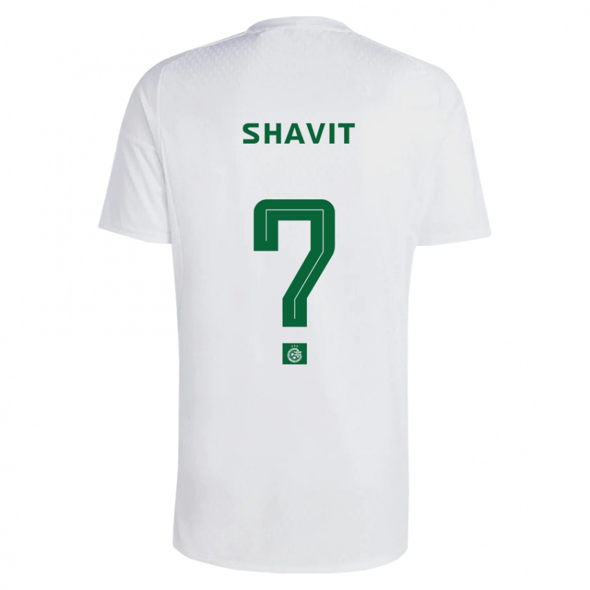 Hombre Camiseta Noam Shavit #0 Verde Azul 2ª Equipación 2023/24 La Camisa Perú