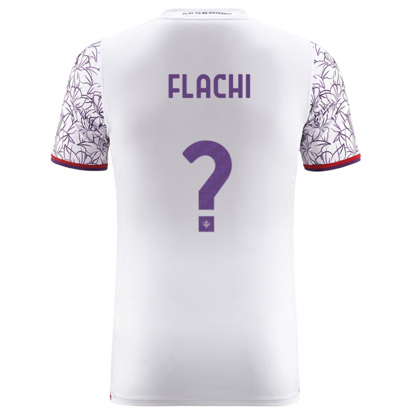 Hombre Camiseta Tommaso Flachi #0 Blanco 2ª Equipación 2023/24 La Camisa Perú