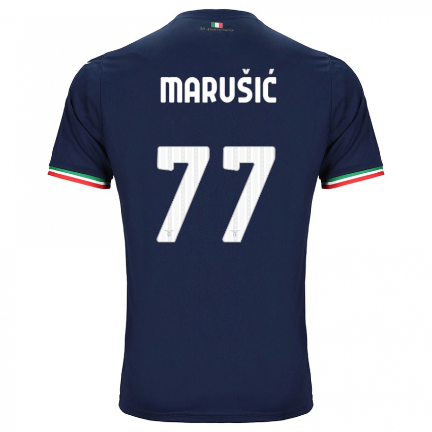 Hombre Camiseta Adam Marusic #77 Armada 2ª Equipación 2023/24 La Camisa Perú