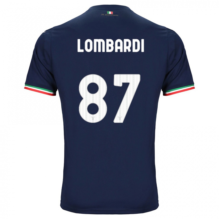 Hombre Camiseta Cristiano Lombardi #87 Armada 2ª Equipación 2023/24 La Camisa Perú