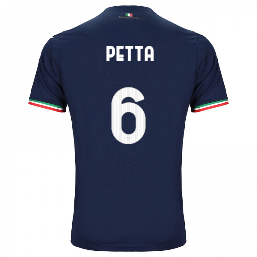 Hombre Camiseta Andrea Petta #6 Armada 2ª Equipación 2023/24 La Camisa Perú