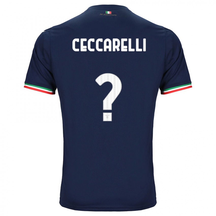 Hombre Camiseta Alessandro Ceccarelli #0 Armada 2ª Equipación 2023/24 La Camisa Perú