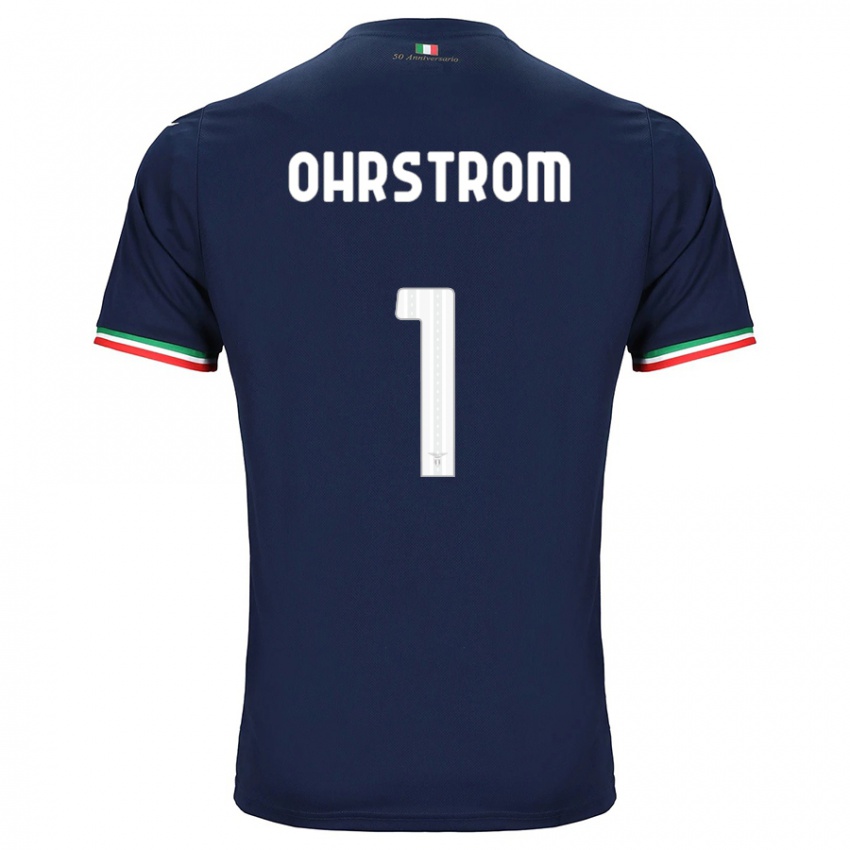 Hombre Camiseta Stephanie Ohrstrom #1 Armada 2ª Equipación 2023/24 La Camisa Perú