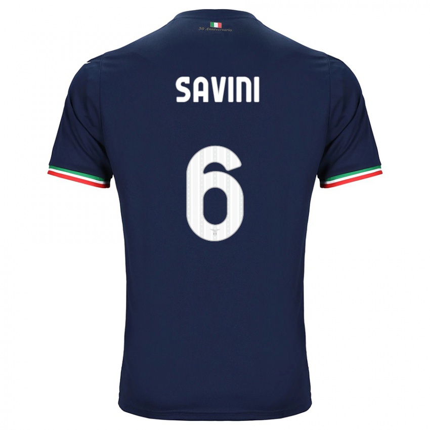 Hombre Camiseta Federica Savini #6 Armada 2ª Equipación 2023/24 La Camisa Perú