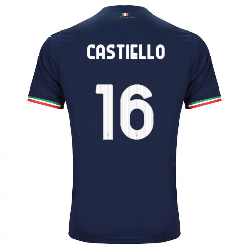 Hombre Camiseta Antonietta Castiello #16 Armada 2ª Equipación 2023/24 La Camisa Perú