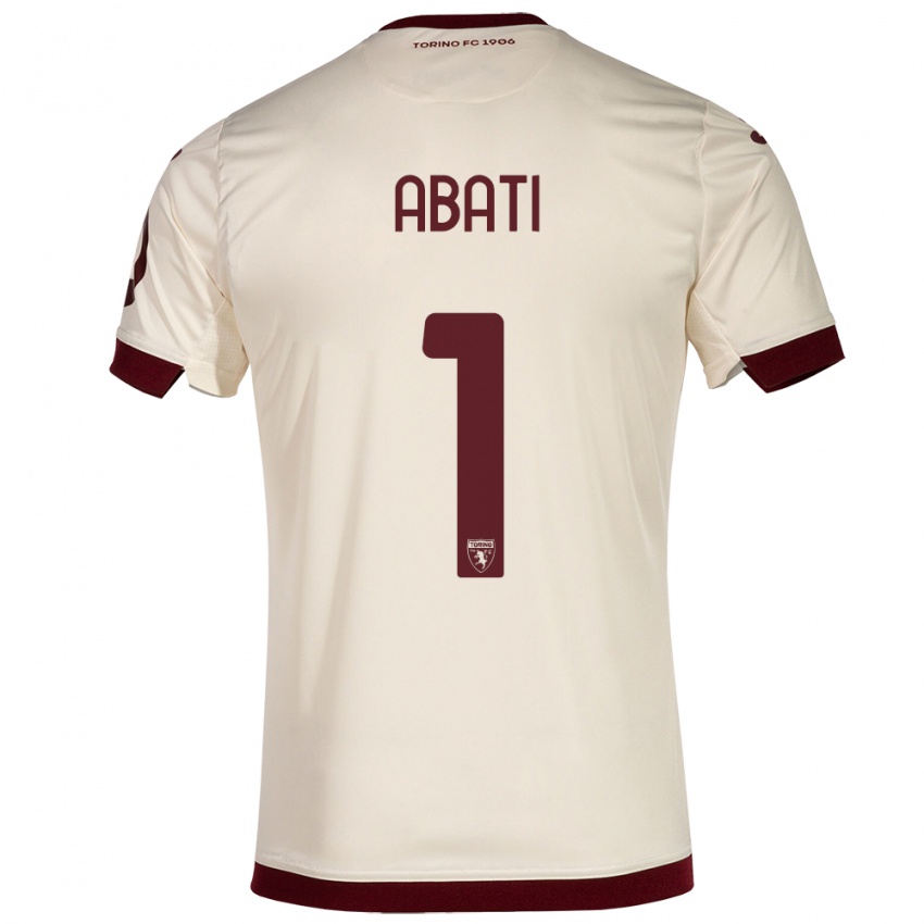 Hombre Camiseta Lorenzo Abati #1 Champán 2ª Equipación 2023/24 La Camisa Perú