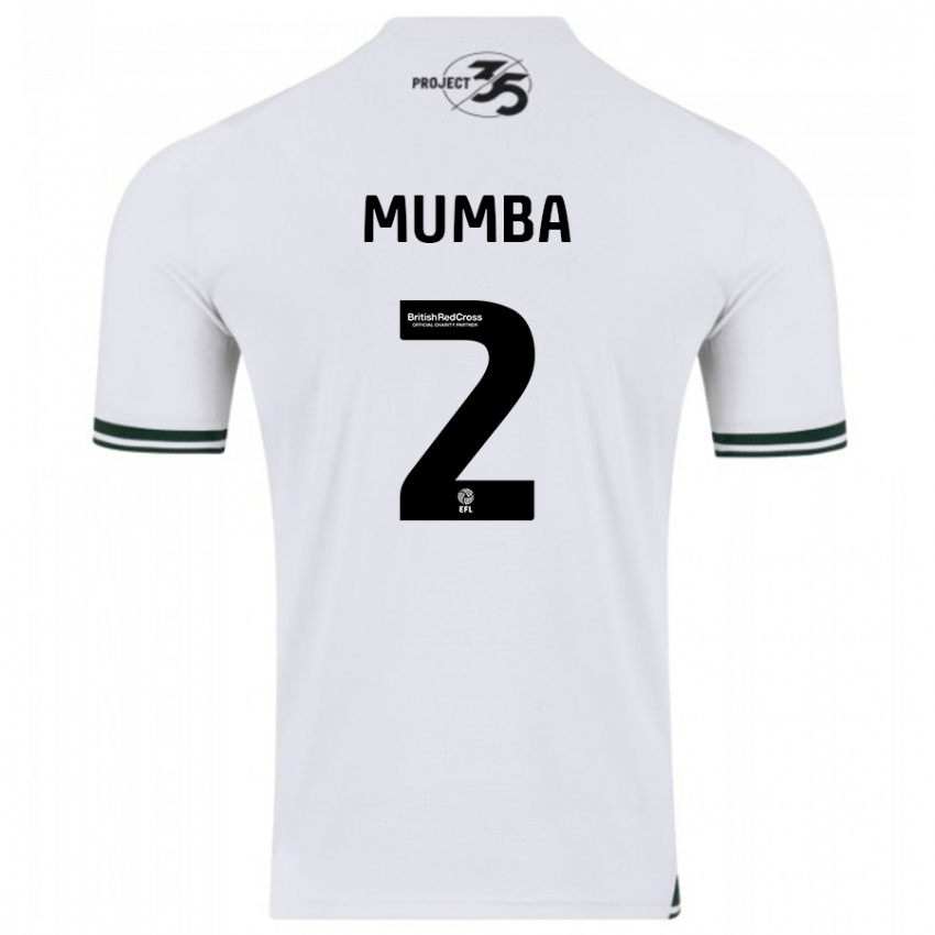 Hombre Camiseta Bali Mumba #2 Blanco 2ª Equipación 2023/24 La Camisa Perú