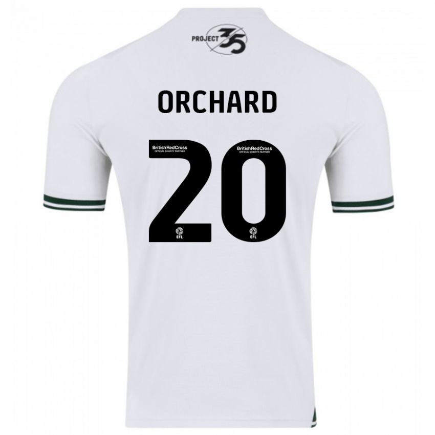 Hombre Camiseta Fern Orchard #20 Blanco 2ª Equipación 2023/24 La Camisa Perú