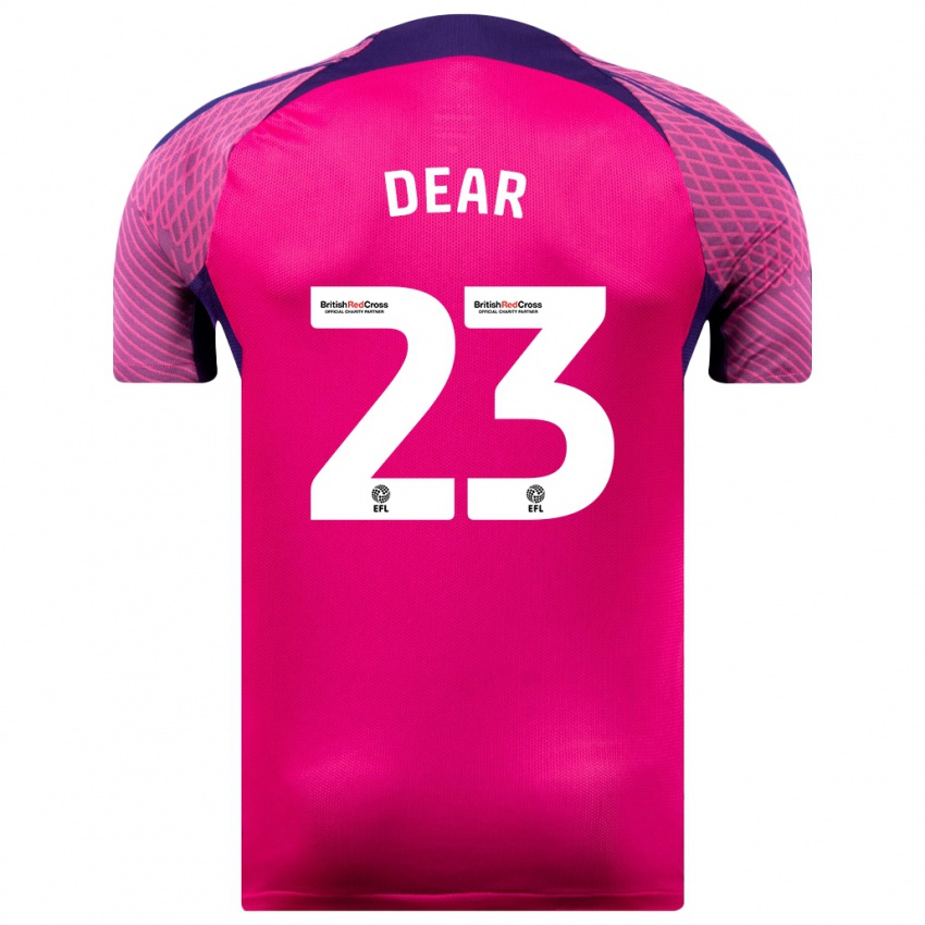 Hombre Camiseta Jenna Dear #23 Morado 2ª Equipación 2023/24 La Camisa Perú