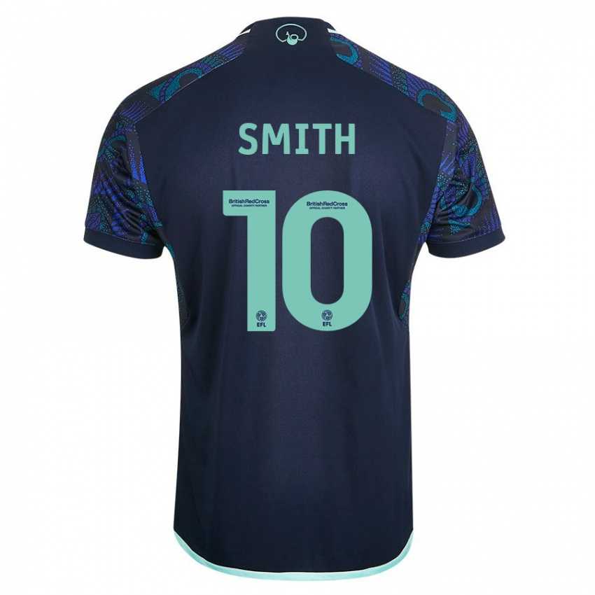 Hombre Camiseta Kathryn Smith #10 Azul 2ª Equipación 2023/24 La Camisa Perú