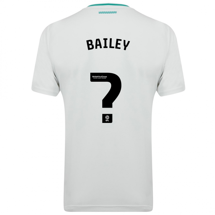 Hombre Camiseta Isaac Bailey #0 Blanco 2ª Equipación 2023/24 La Camisa Perú