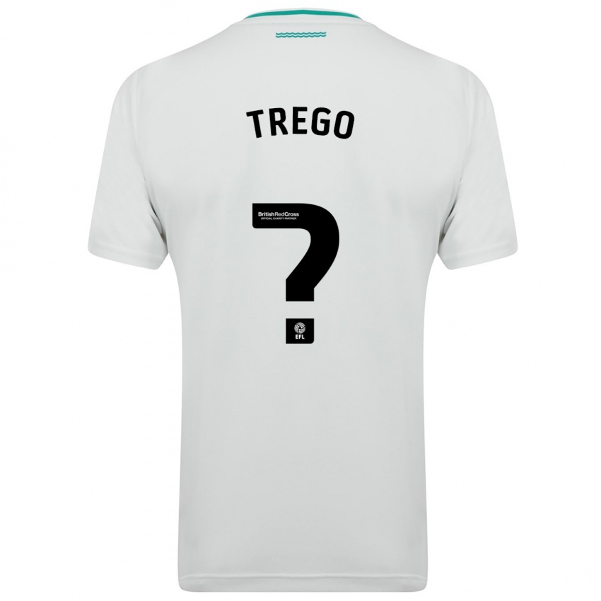 Hombre Camiseta Dexter Trego #0 Blanco 2ª Equipación 2023/24 La Camisa Perú