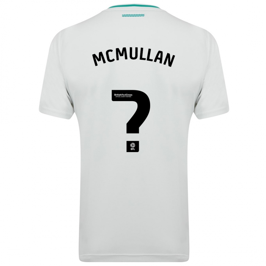 Hombre Camiseta Korban Mcmullan #0 Blanco 2ª Equipación 2023/24 La Camisa Perú