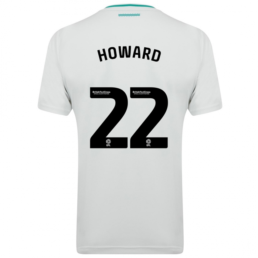 Hombre Camiseta Bethany-May Howard #22 Blanco 2ª Equipación 2023/24 La Camisa Perú