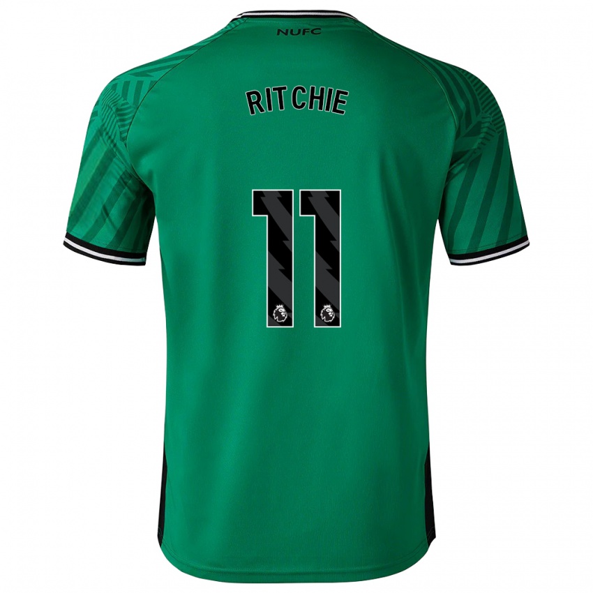 Hombre Camiseta Matt Ritchie #11 Verde 2ª Equipación 2023/24 La Camisa Perú