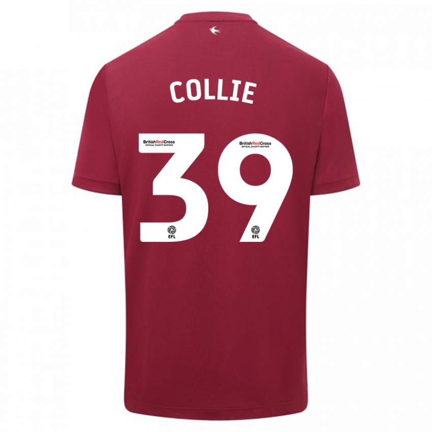 Hombre Camiseta Eliza Collie #39 Rojo 2ª Equipación 2023/24 La Camisa Perú