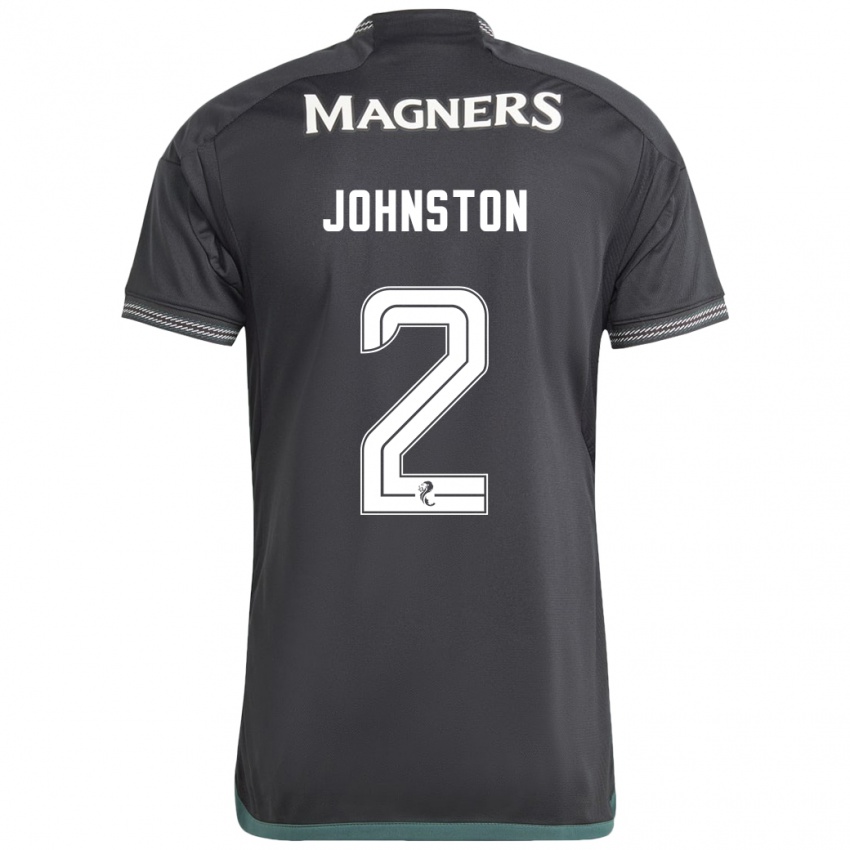 Hombre Camiseta Alistair Johnston #2 Negro 2ª Equipación 2023/24 La Camisa Perú