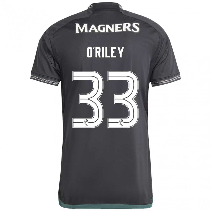 Hombre Camiseta Matt O'riley #33 Negro 2ª Equipación 2023/24 La Camisa Perú