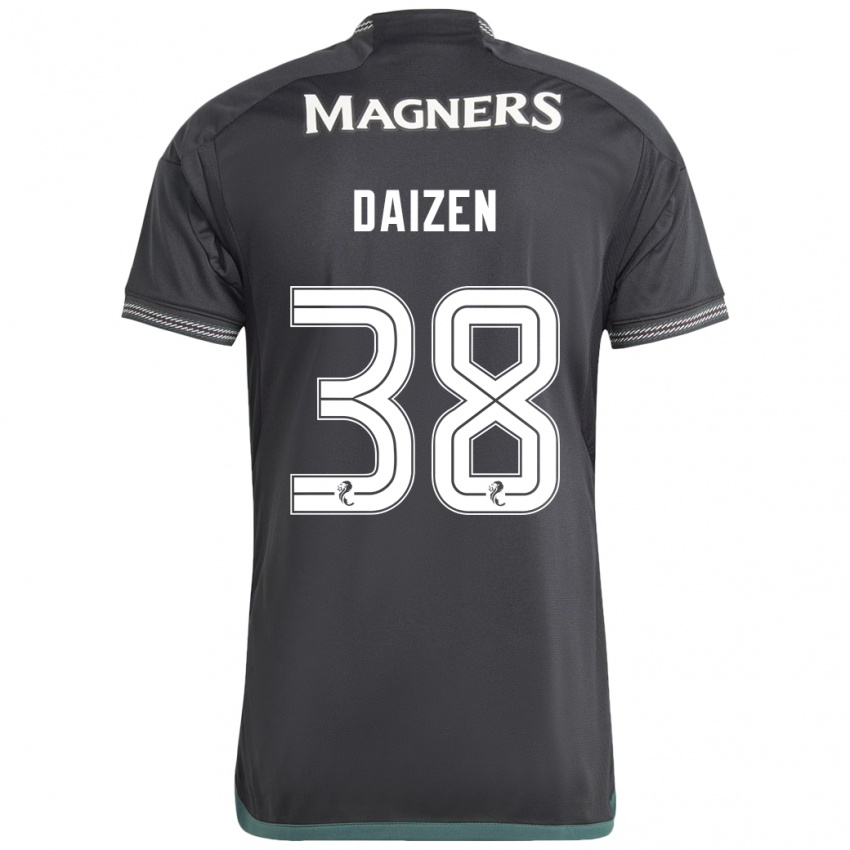 Hombre Camiseta Daizen Maeda #38 Negro 2ª Equipación 2023/24 La Camisa Perú