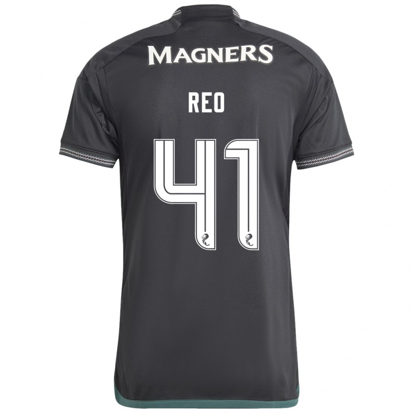 Hombre Camiseta Reo Hatate #41 Negro 2ª Equipación 2023/24 La Camisa Perú