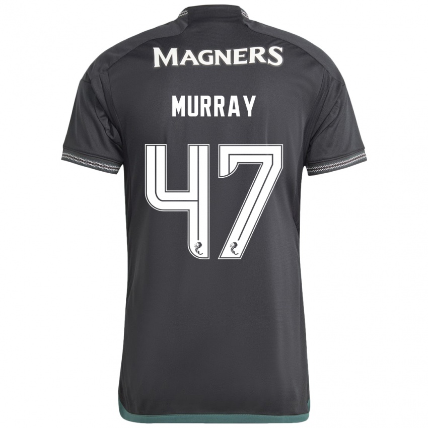 Hombre Camiseta Dane Murray #47 Negro 2ª Equipación 2023/24 La Camisa Perú