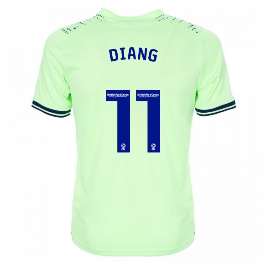 Hombre Camiseta Grady Diangana #11 Armada 2ª Equipación 2023/24 La Camisa Perú