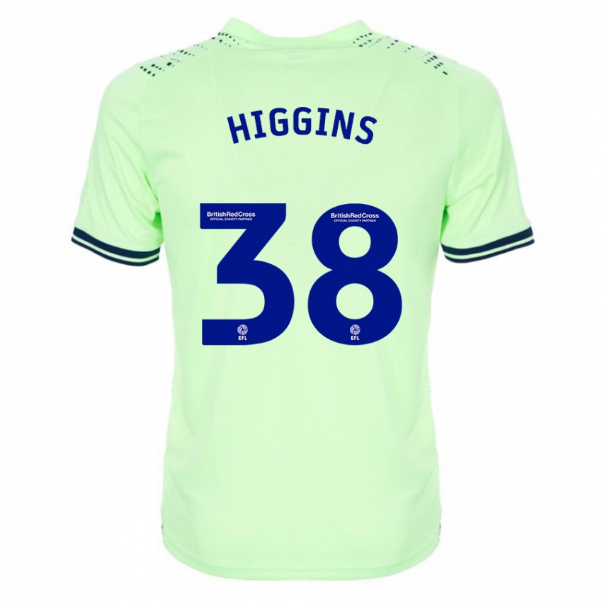 Hombre Camiseta Akeel Higgins #38 Armada 2ª Equipación 2023/24 La Camisa Perú