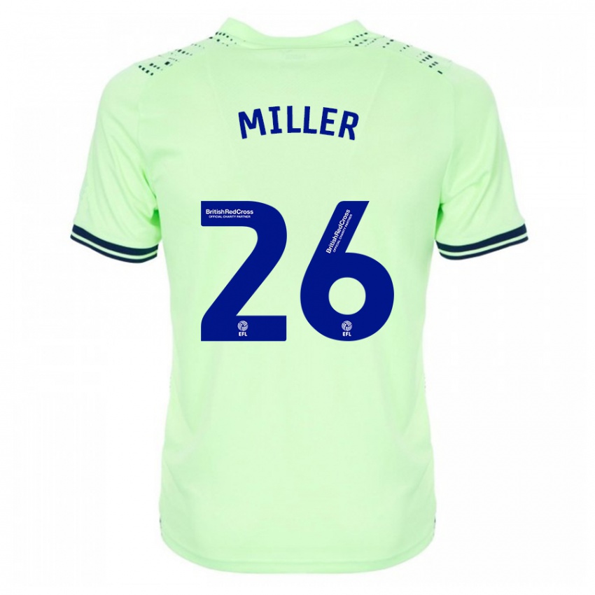 Hombre Camiseta Nna Miller #26 Armada 2ª Equipación 2023/24 La Camisa Perú