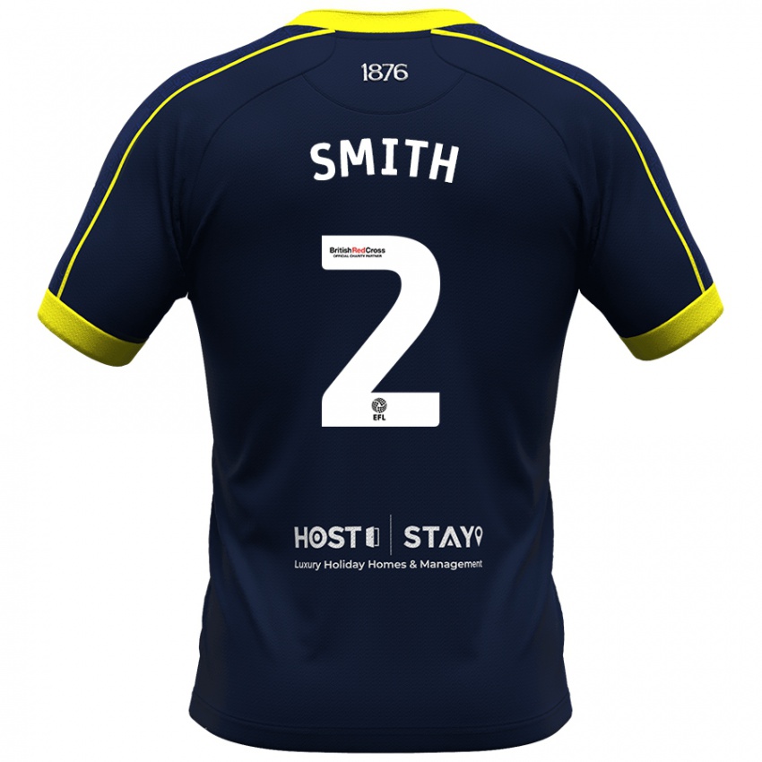 Hombre Camiseta Tommy Smith #2 Armada 2ª Equipación 2023/24 La Camisa Perú