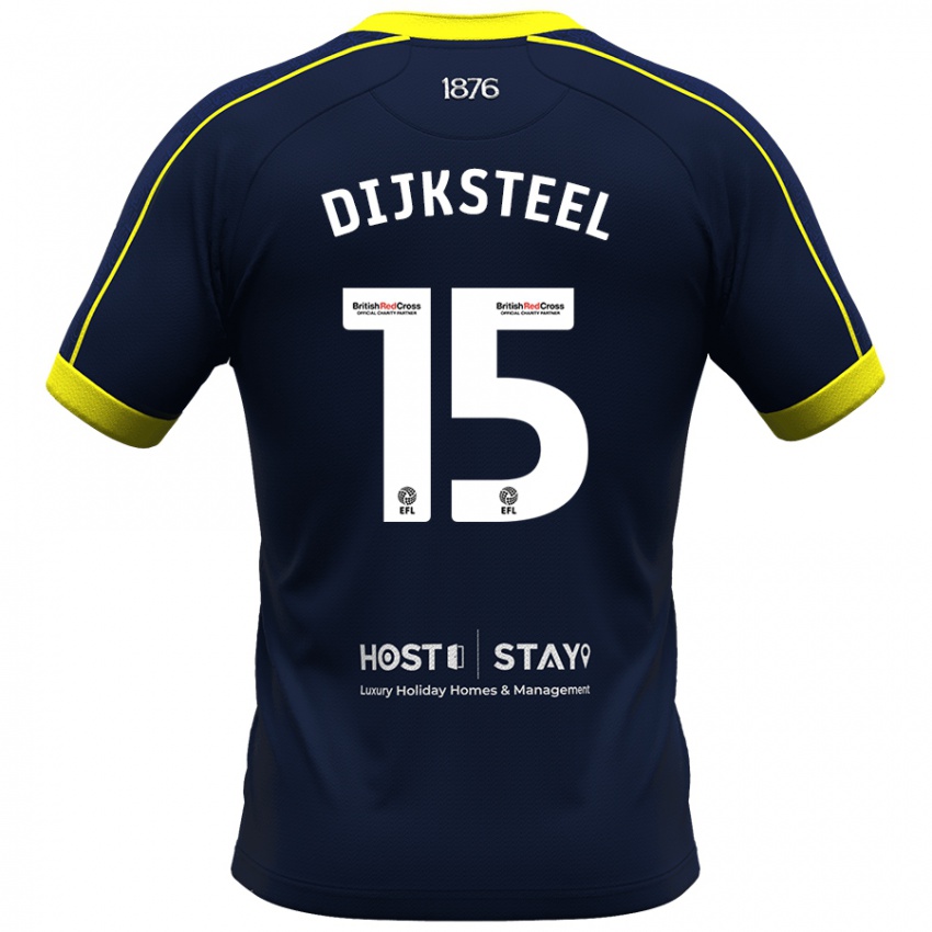 Hombre Camiseta Anfernee Dijksteel #15 Armada 2ª Equipación 2023/24 La Camisa Perú