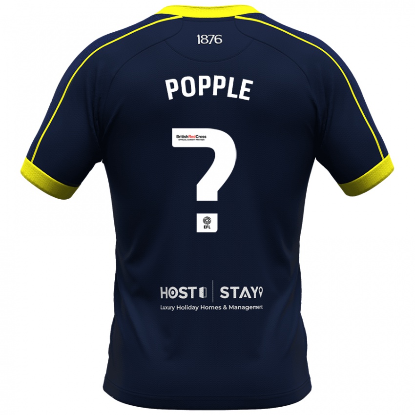 Hombre Camiseta Henry Popple #0 Armada 2ª Equipación 2023/24 La Camisa Perú