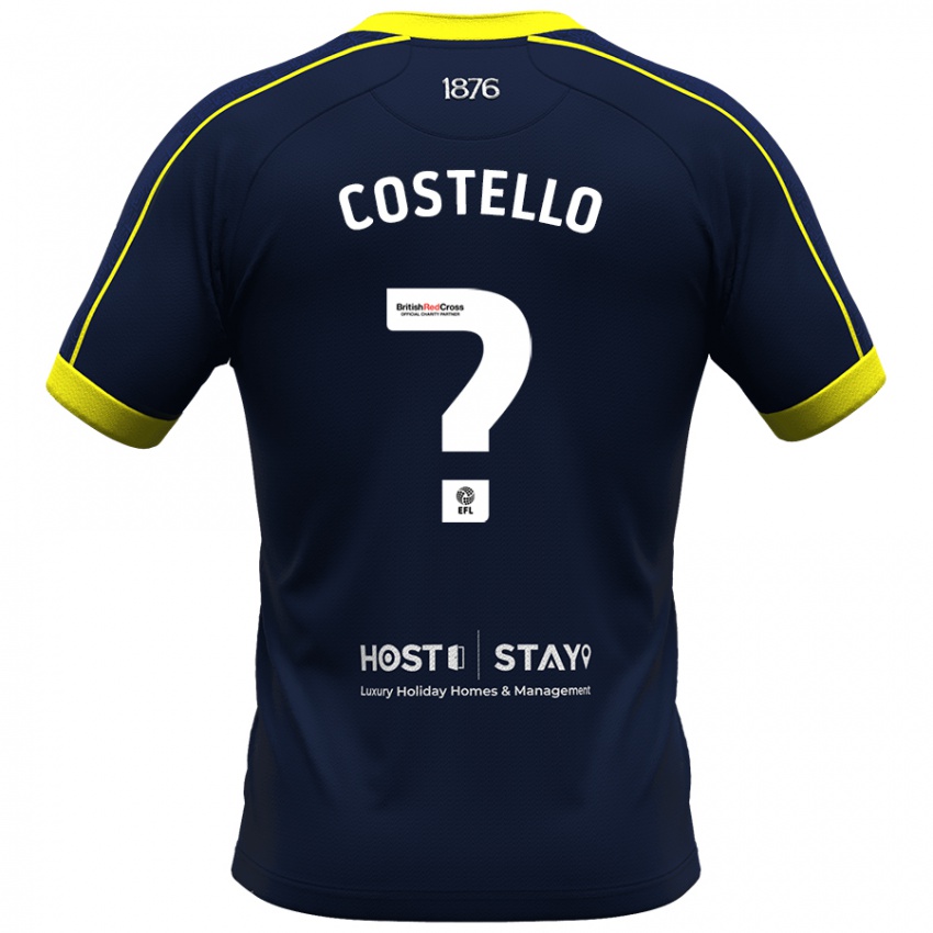 Hombre Camiseta Jd Costello #0 Armada 2ª Equipación 2023/24 La Camisa Perú