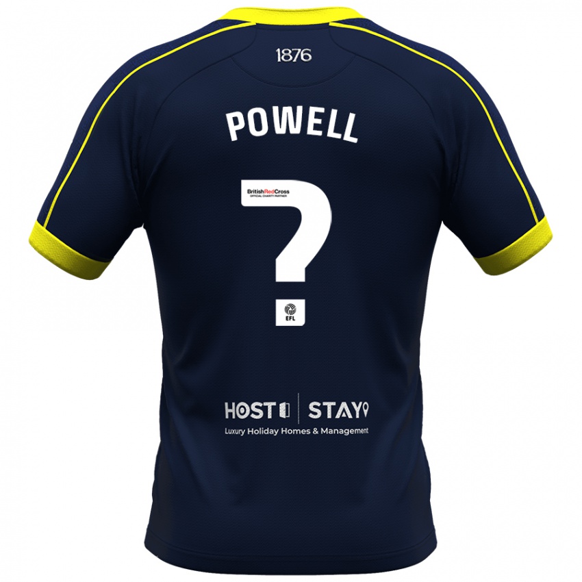 Hombre Camiseta Rio Patterson-Powell #0 Armada 2ª Equipación 2023/24 La Camisa Perú