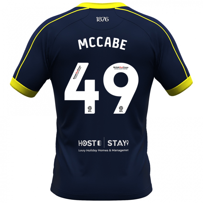 Hombre Camiseta Law Mccabe #49 Armada 2ª Equipación 2023/24 La Camisa Perú