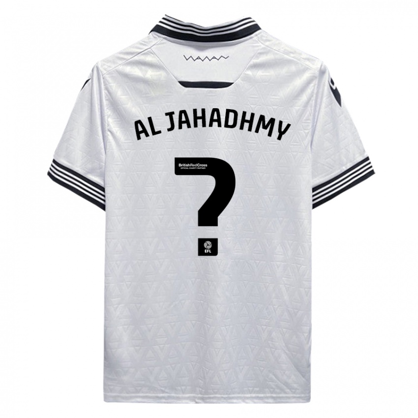 Hombre Camiseta Murtadha Al-Jahadhmy #0 Blanco 2ª Equipación 2023/24 La Camisa Perú