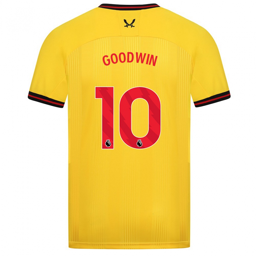 Hombre Camiseta Isobel Goodwin #10 Amarillo 2ª Equipación 2023/24 La Camisa Perú