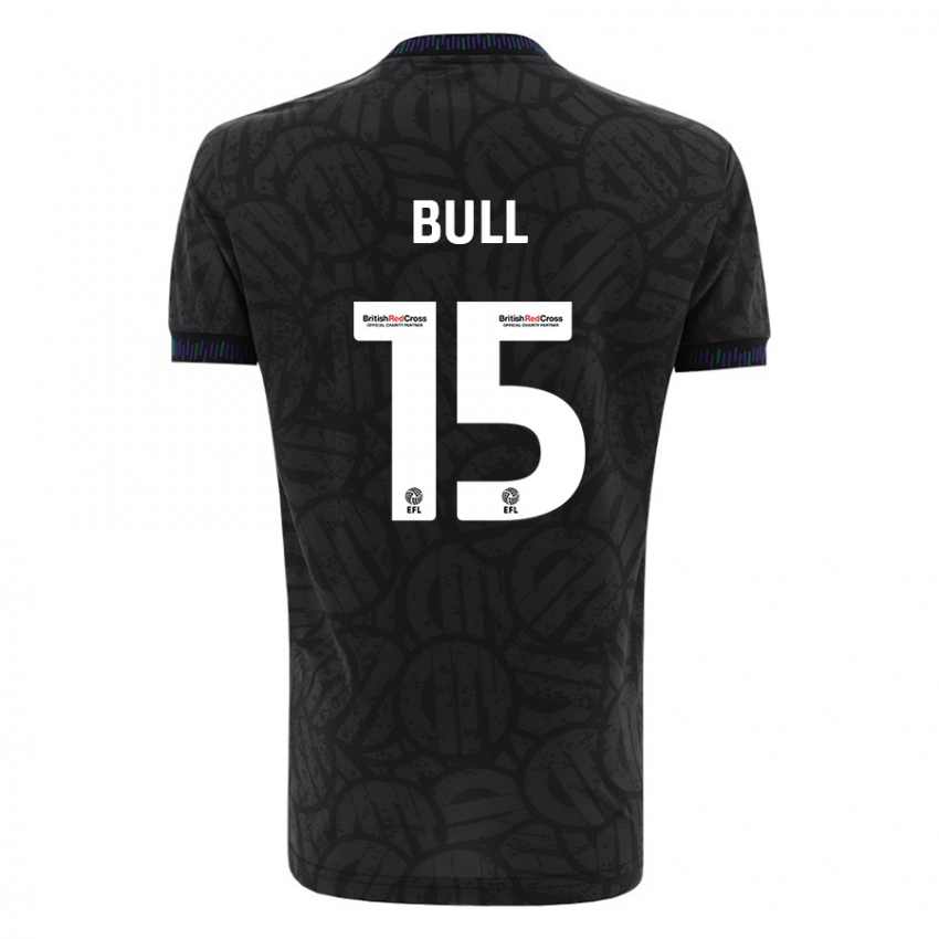 Hombre Camiseta Jasmine Bull #15 Negro 2ª Equipación 2023/24 La Camisa Perú