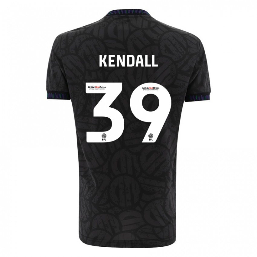 Hombre Camiseta Maya Kendall #39 Negro 2ª Equipación 2023/24 La Camisa Perú