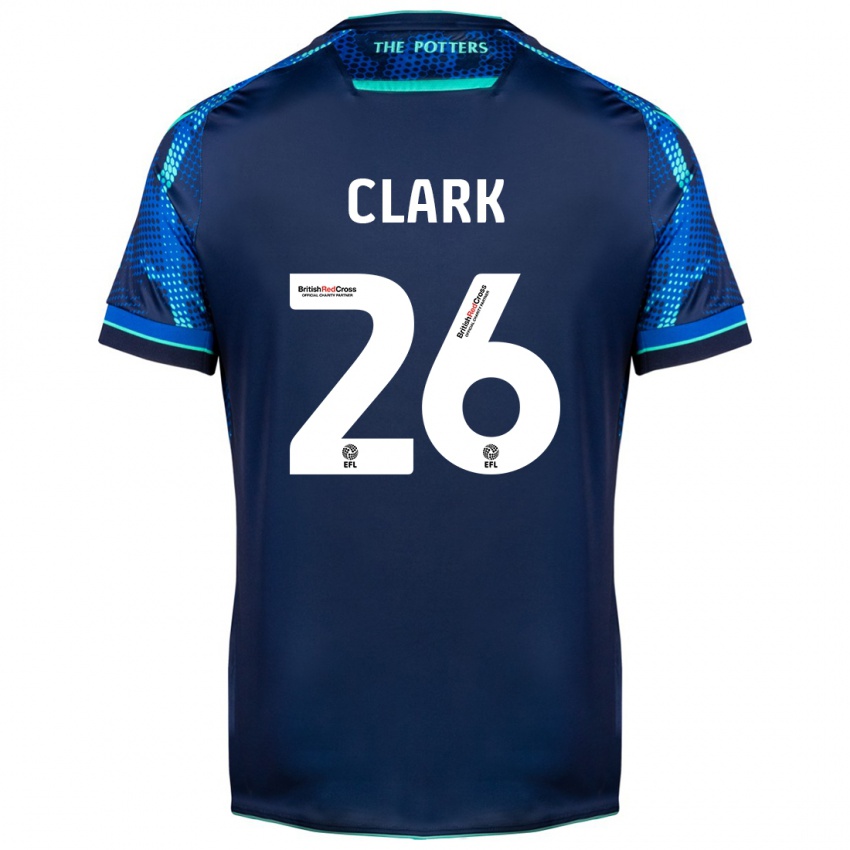 Hombre Camiseta Ciaran Clark #26 Armada 2ª Equipación 2023/24 La Camisa Perú