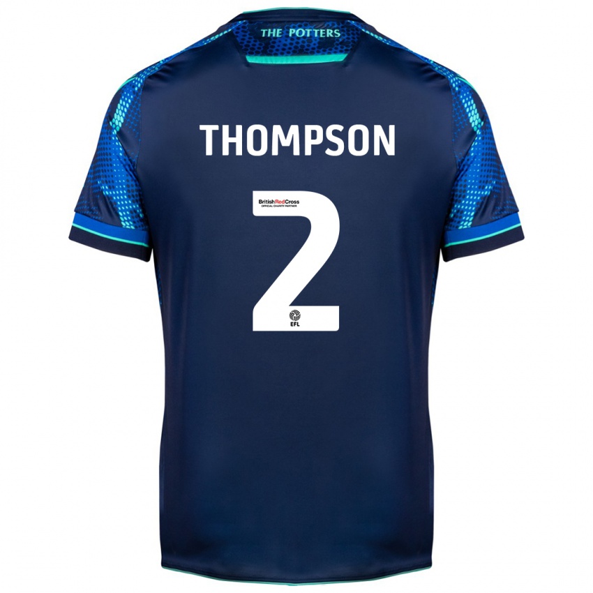 Hombre Camiseta Sophie Thompson #2 Armada 2ª Equipación 2023/24 La Camisa Perú