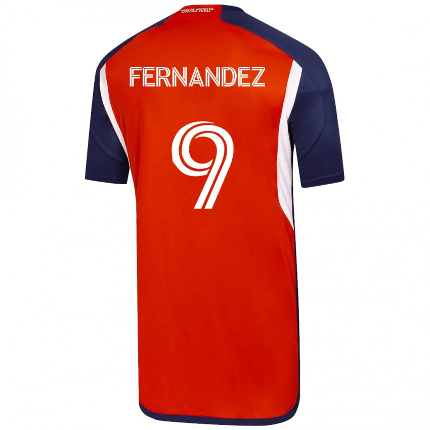 Hombre Camiseta Leandro Fernández #9 Blanco 2ª Equipación 2023/24 La Camisa Perú