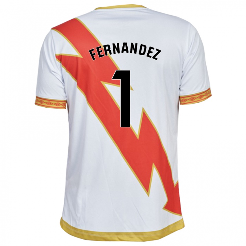 Mujer Camiseta Nerea Fernández Santos #1 Blanco 1ª Equipación 2023/24 La Camisa Perú